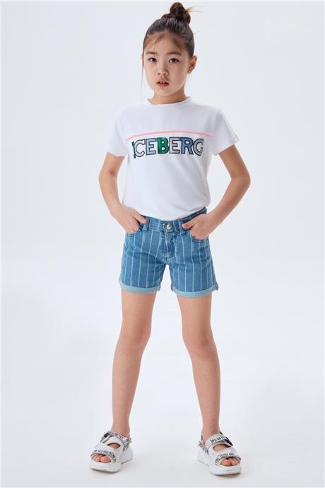 Iceberg Kız Çocuk Mavi Şort