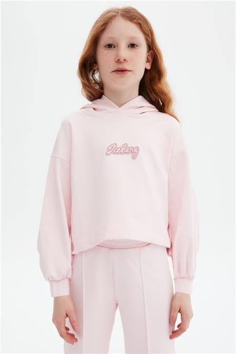 Iceberg Kız Çocuk Pembe Sweatshirt