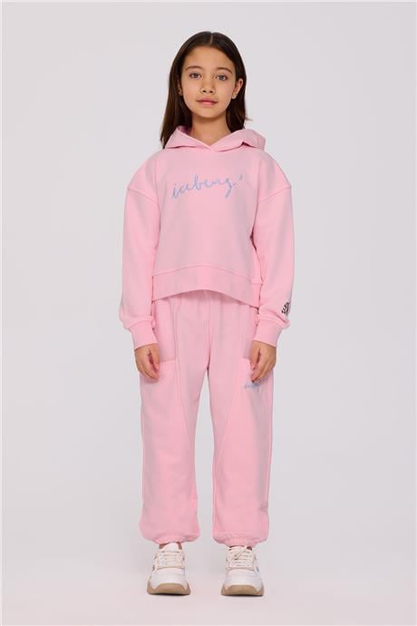 Iceberg Kız Çocuk Pembe SweatshirtIceberg Kız Çocuk Pembe Sweatshirt