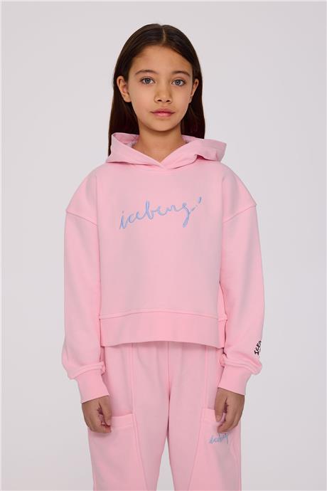 Iceberg Kız Çocuk Pembe SweatshirtIceberg Kız Çocuk Pembe Sweatshirt