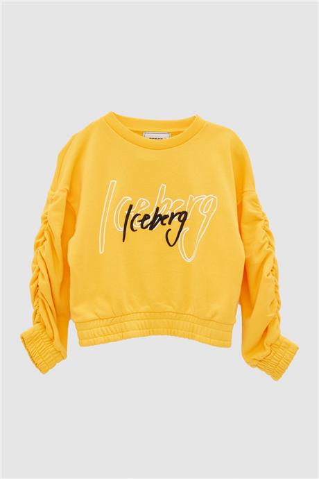 Iceberg Kız Çocuk Sarı Sweatshirt