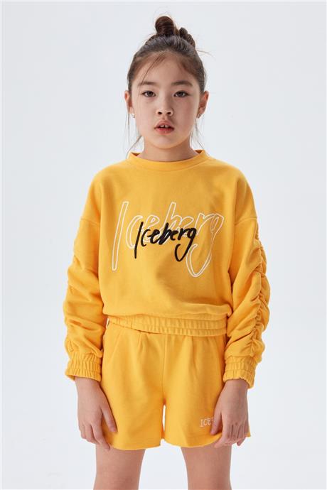 Iceberg Kız Çocuk Sarı Sweatshirt
