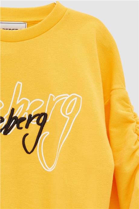 Iceberg Kız Çocuk Sarı Sweatshirt