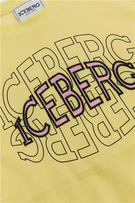 Iceberg Kız Çocuk Sarı T-Shirt
