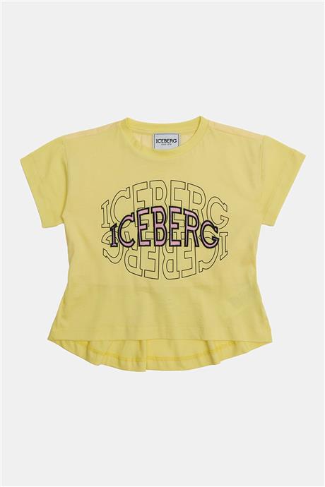 Iceberg Kız Çocuk Sarı T-Shirt