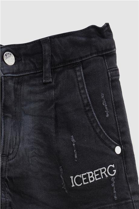 Iceberg Kız Çocuk Siyah Şort