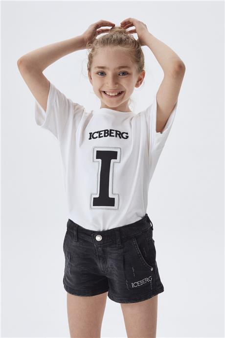 Iceberg Kız Çocuk Siyah Şort