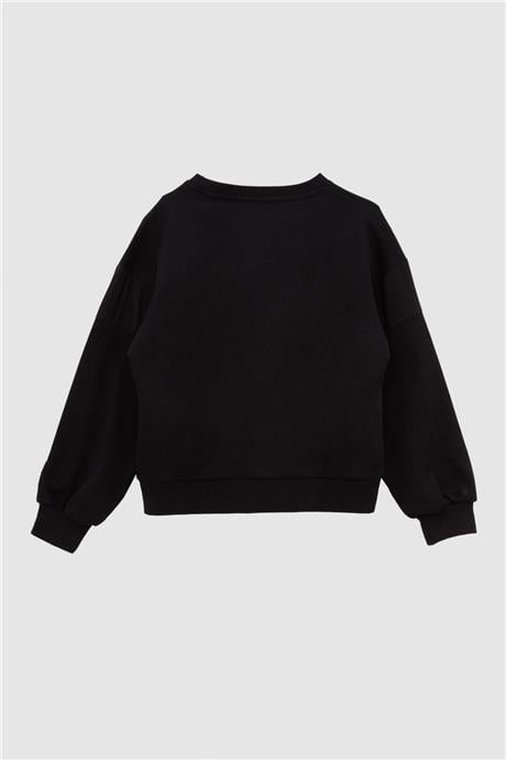 Iceberg Kız Çocuk Siyah Sweatshirt