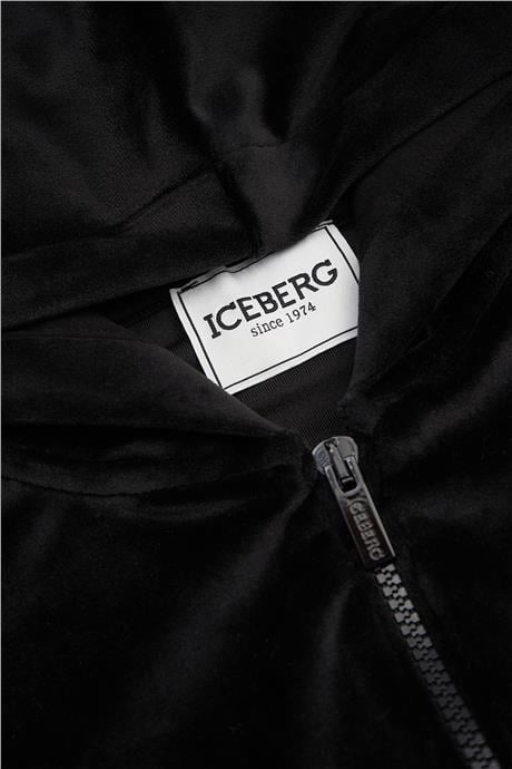 Iceberg Kız Çocuk Siyah Sweatshirt
