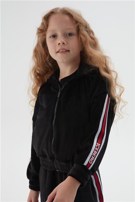 Iceberg Kız Çocuk Siyah Sweatshirt