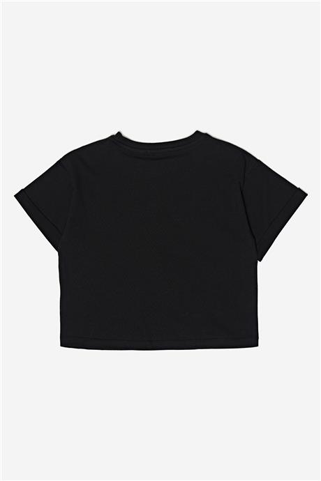 Iceberg Kız Çocuk Siyah T-Shirt
