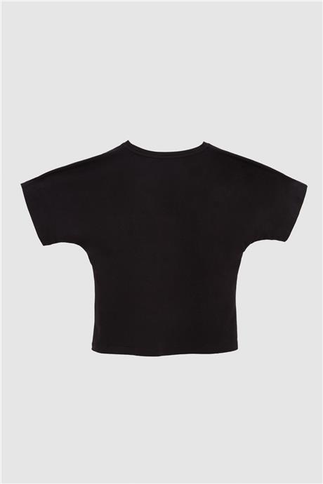 Iceberg Kız Çocuk Siyah T-Shirt