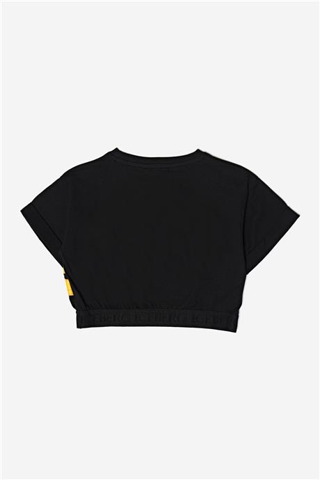 Iceberg Kız Çocuk Siyah T-Shirt