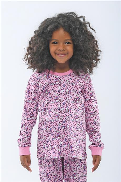 Katia & Bony Kız Çocuk Karışık Pijama Üstü