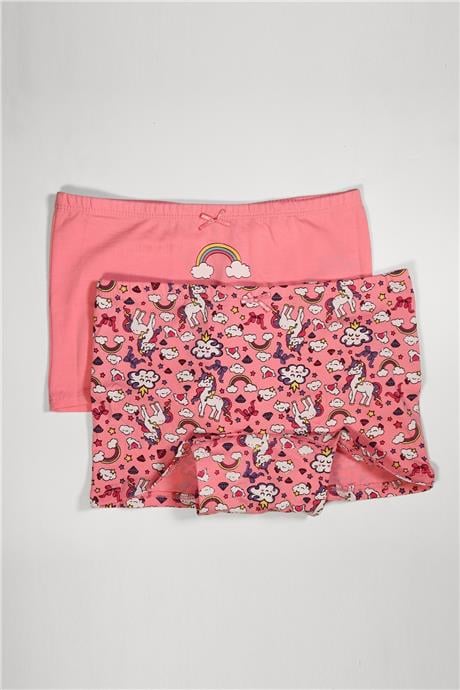 Katia & Bony Kız Çocuk Pembe Boxer