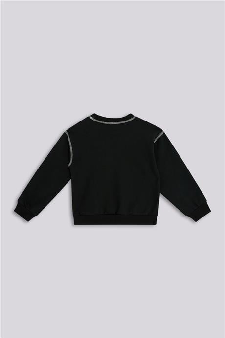 Kid'n Match Baby Boy Black SweatshirtKid'n Match Baby Boy Black Sweatshirt