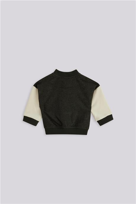 Layette Erkek Bebek Antrasit Eşofman ÜstüLayette Erkek Bebek Antrasit Eşofman Üstü