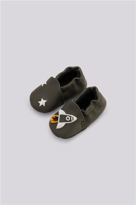 Layette Erkek Bebek Antrasit PatikLayette Erkek Bebek Antrasit Patik