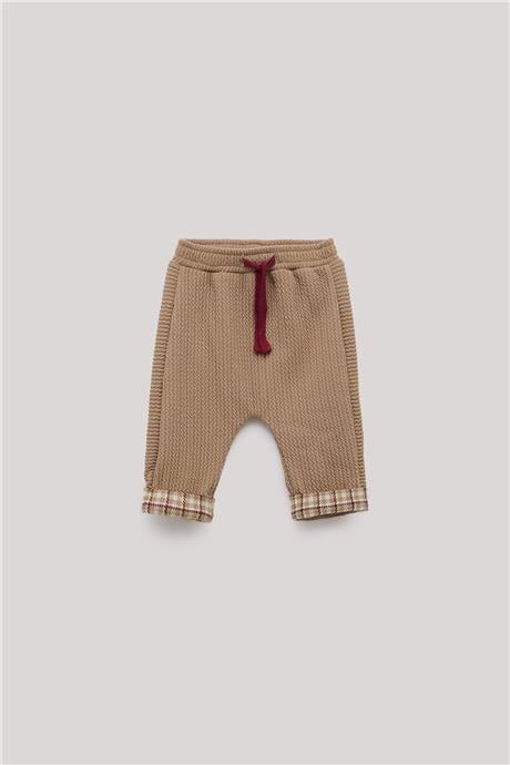 Layette Erkek Bebek Bej Eşofman Altı