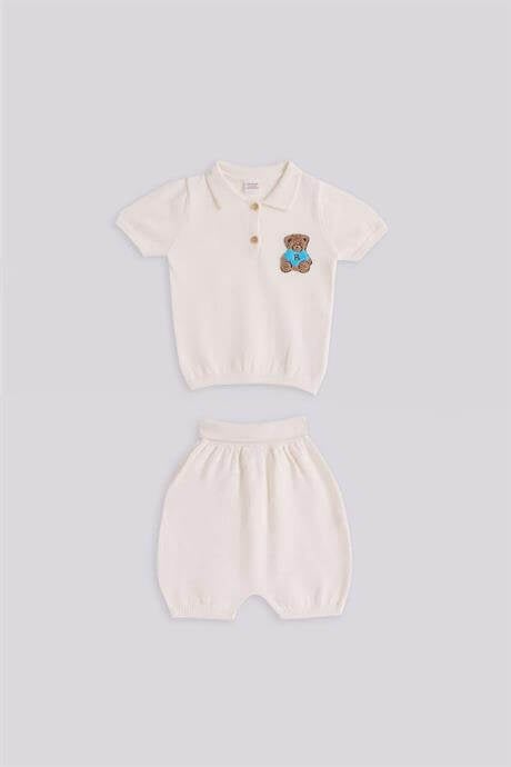 Layette Erkek Bebek Beyaz BodyLayette Erkek Bebek Beyaz Body