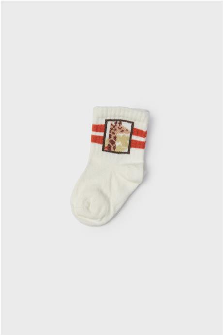 Layette Erkek Bebek Beyaz Çorap