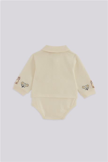Layette Erkek Bebek Beyaz GömlekLayette Erkek Bebek Beyaz Gömlek
