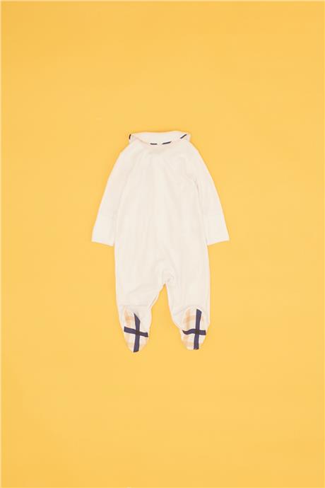 Layette Erkek Bebek Beyaz Hastane Çıkışı
