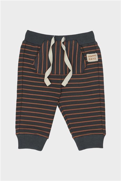 Layette Erkek Bebek Çizgili Eşofman Altı