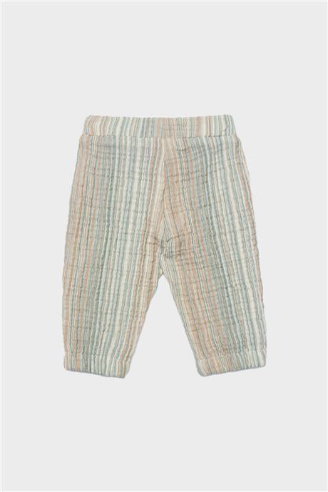 Layette Erkek Bebek Çizgili Pantolon