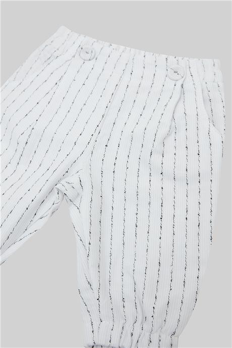 Layette Erkek Bebek Çizgili Pantolon
