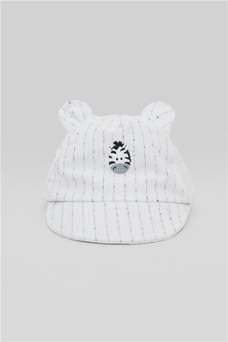 Layette Erkek Bebek Çizgili Şapka