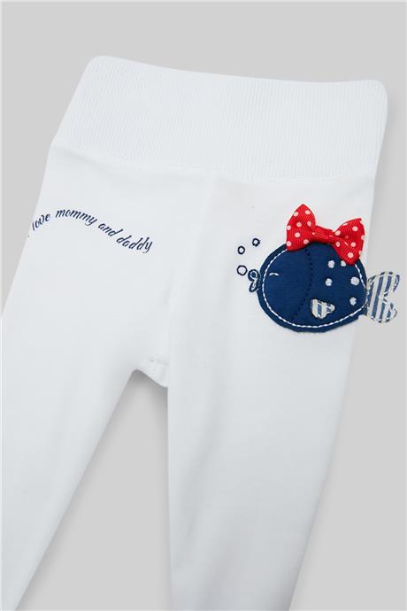 Layette Erkek Bebek Desenli 2li Patikli Set