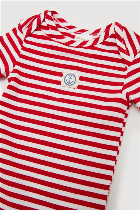 Layette Erkek Bebek Desenli 3lü Body Set