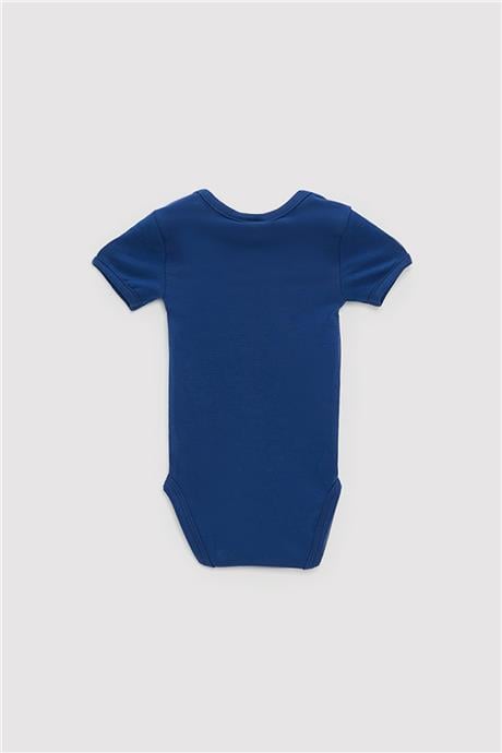 Layette Erkek Bebek Desenli 3lü Body Set