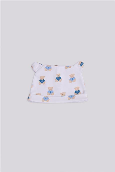 Layette Erkek Bebek Desenli BereLayette Erkek Bebek Desenli Bere