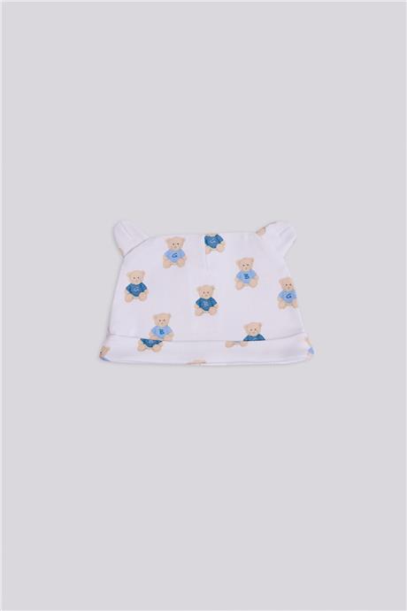 Layette Erkek Bebek Desenli BereLayette Erkek Bebek Desenli Bere