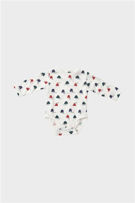 Layette Erkek Bebek Desenli Body