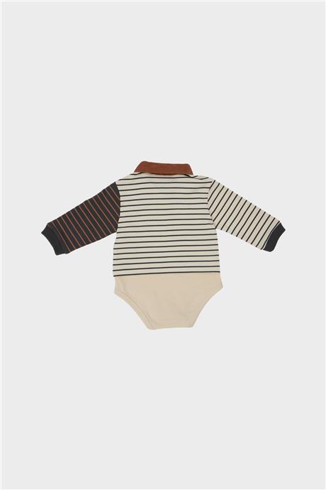 Layette Erkek Bebek Desenli Body