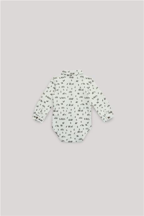 Layette Erkek Bebek Desenli Body