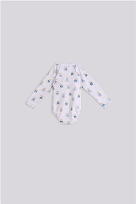 Layette Erkek Bebek Desenli BodyLayette Erkek Bebek Desenli Body