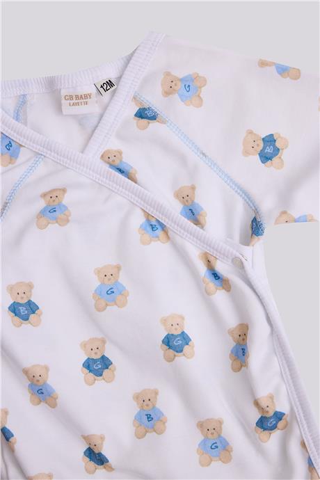 Layette Erkek Bebek Desenli BodyLayette Erkek Bebek Desenli Body