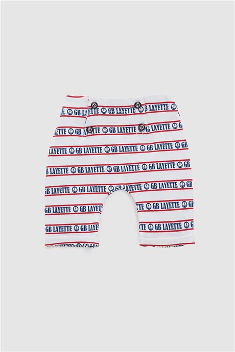 Layette Erkek Bebek Desenli Eşofman Altı