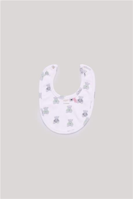 Layette Erkek Bebek Desenli Önlük