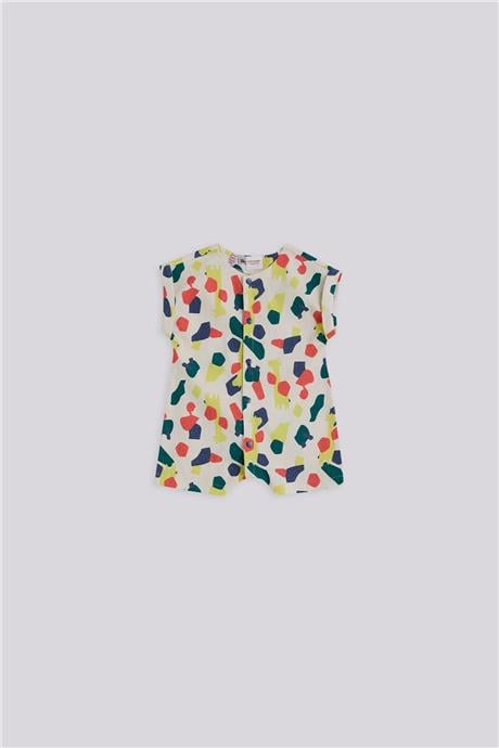 Layette Erkek Bebek Desenli TulumLayette Erkek Bebek Desenli Tulum