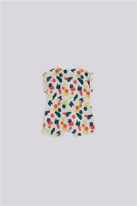Layette Erkek Bebek Desenli TulumLayette Erkek Bebek Desenli Tulum