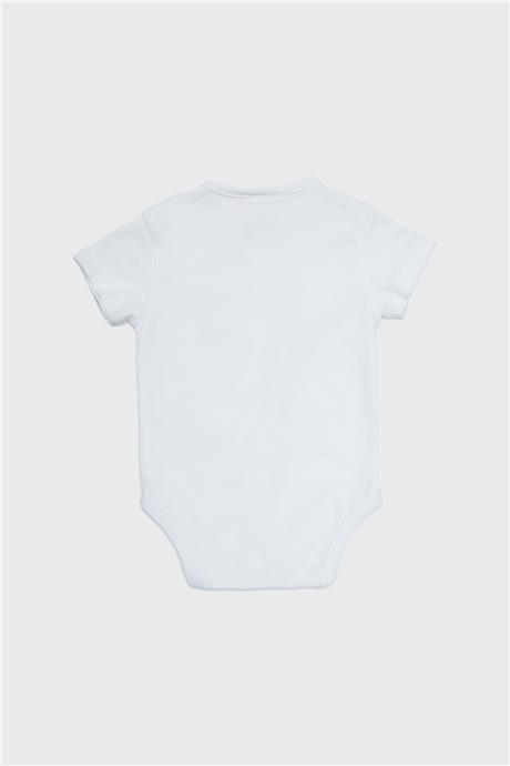 Layette Erkek Bebek Ekru Body
