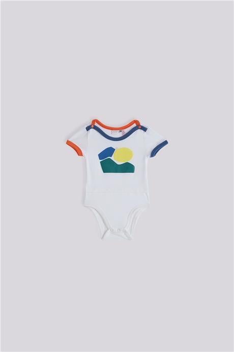 Layette Erkek Bebek Ekru BodyLayette Erkek Bebek Ekru Body