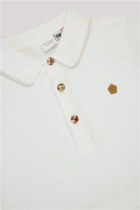 Layette Baby Boy Ecru Shirt