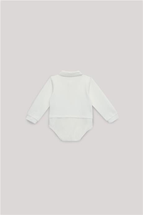 Layette Baby Boy Ecru Shirt