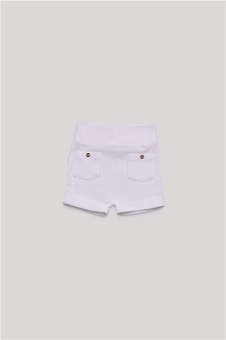 Layette Erkek Bebek Ekru Şort